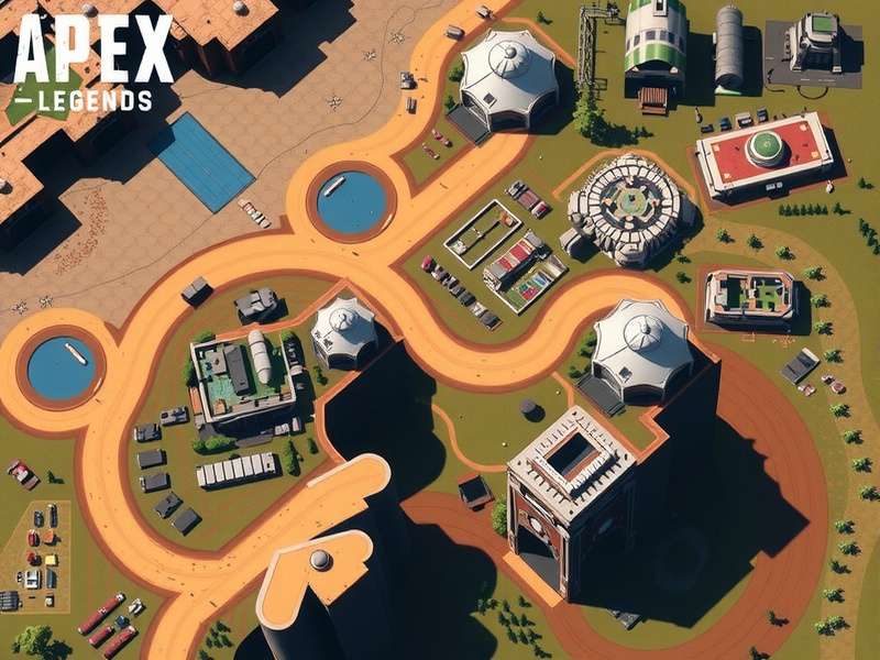 Lava Siphon landing zone with vertical gameplay and rotation tunnels