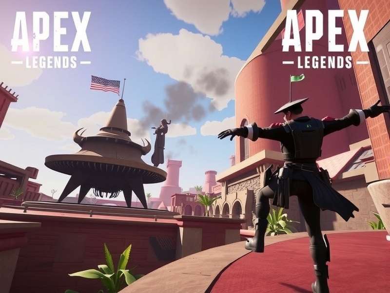Apex Legends Season Update showing characters and new weapons
