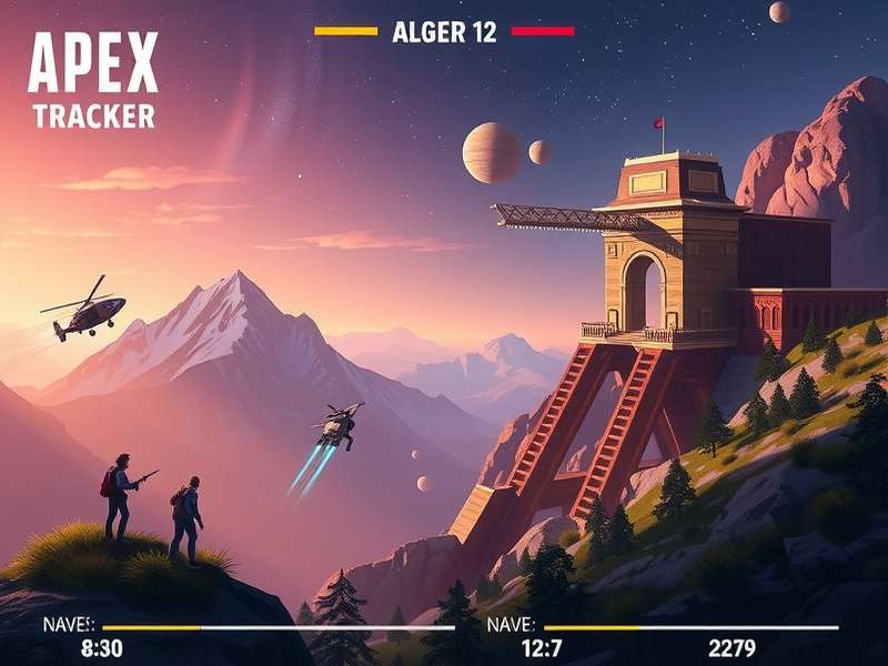 Apex Legends squad in action with Bangalore character