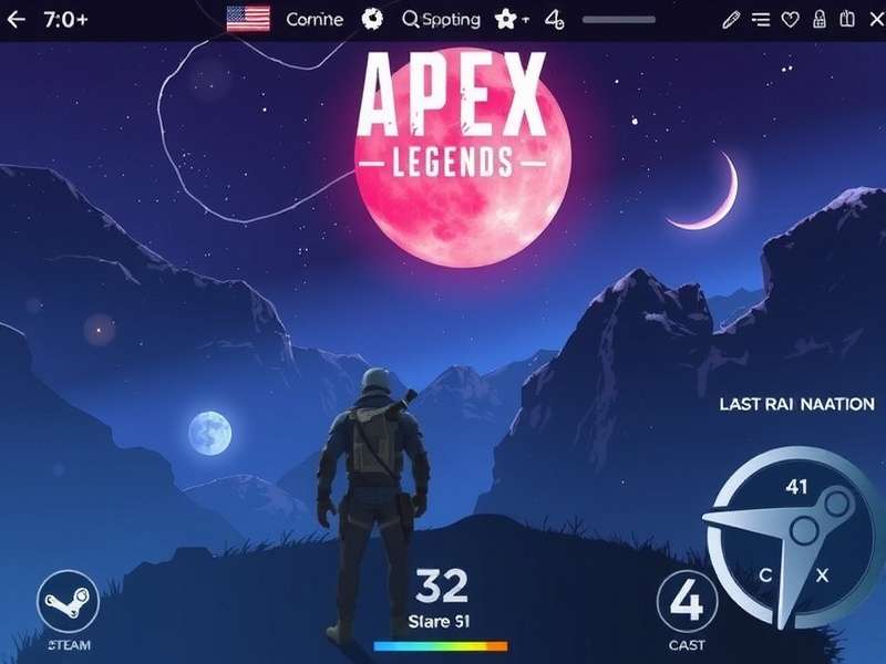 Comparison of EA App and Steam interfaces for Apex Legends in India