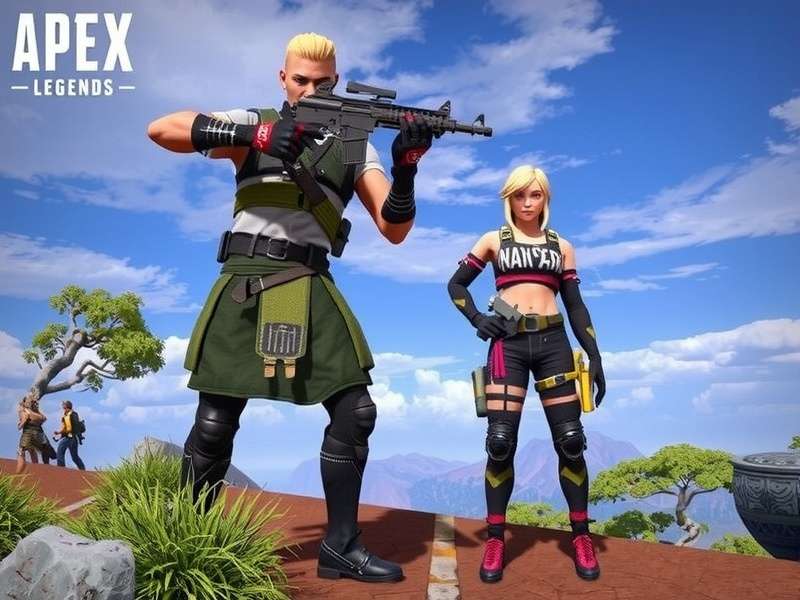 All Apex Legends characters standing together
