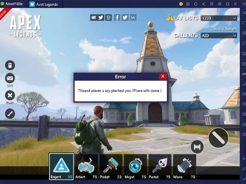 Apex Legends Easy Anti-Cheat error screen on a PC in India