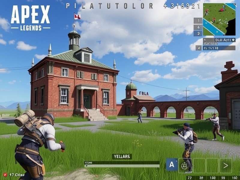 Apex Legends gameplay screenshot showing characters in action