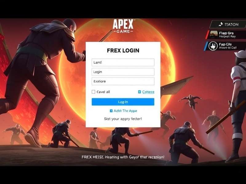 Apex Legends login screen on multiple devices in Indian gaming setup