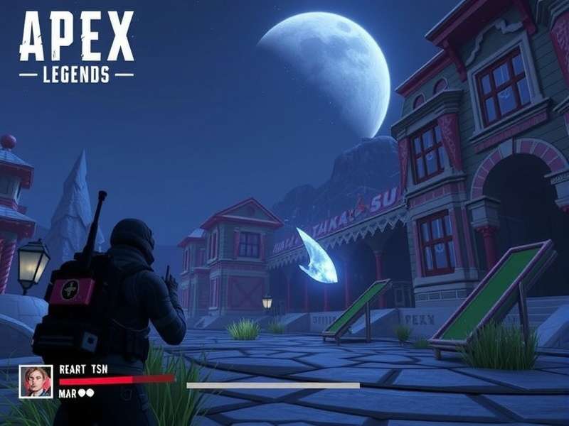Apex Legends Gameplay action scene showing team combat in World's Edge