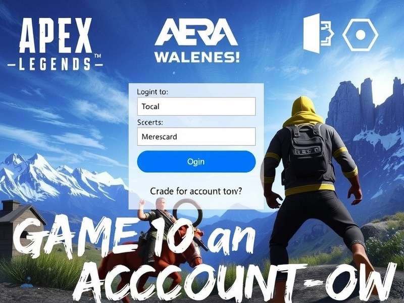 Apex Legends EA Account Login guide for Indian players showing desktop and mobile login screens