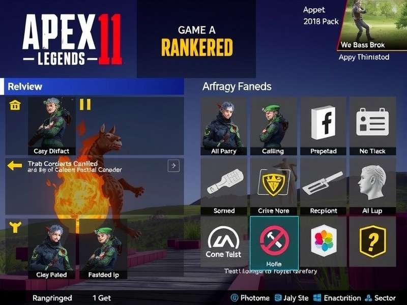 Apex Legends Ranked arena with gold and purple tiers, India server stats overlay