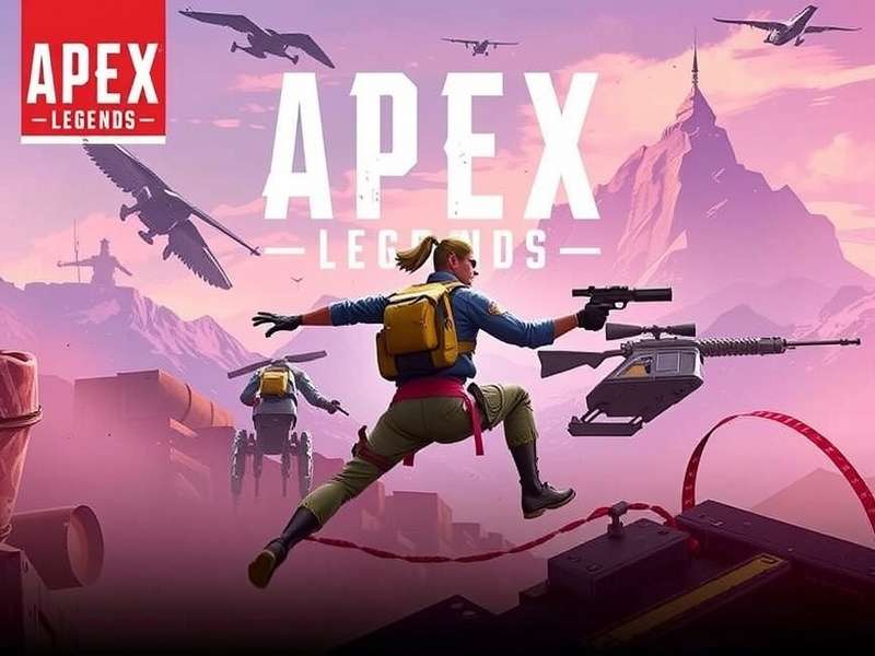 Apex Legends Release Date — Complete banner with game key art and Indian flag colors