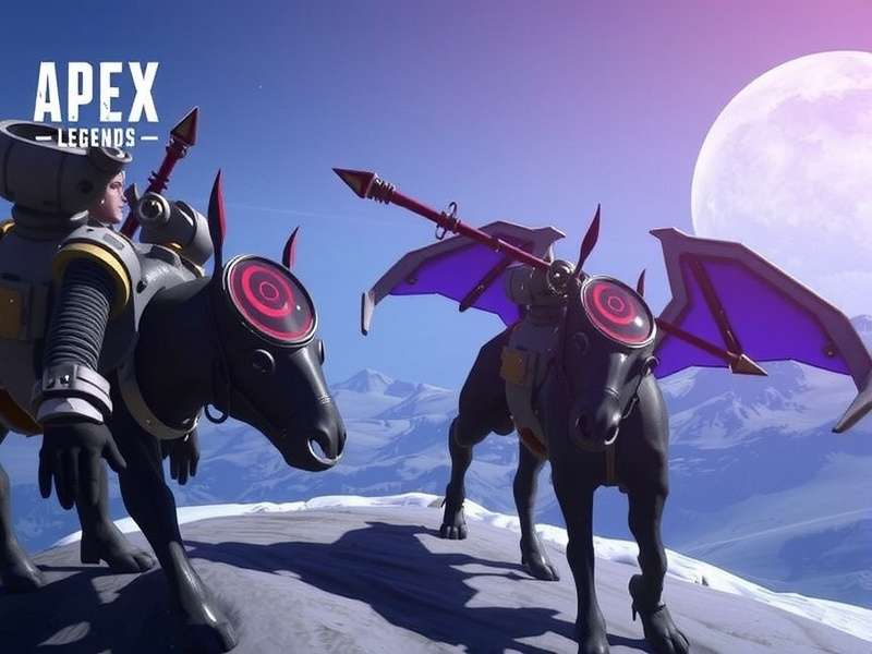 Apex Legends Revenant character artwork with Death Totem ability in dark arena environment